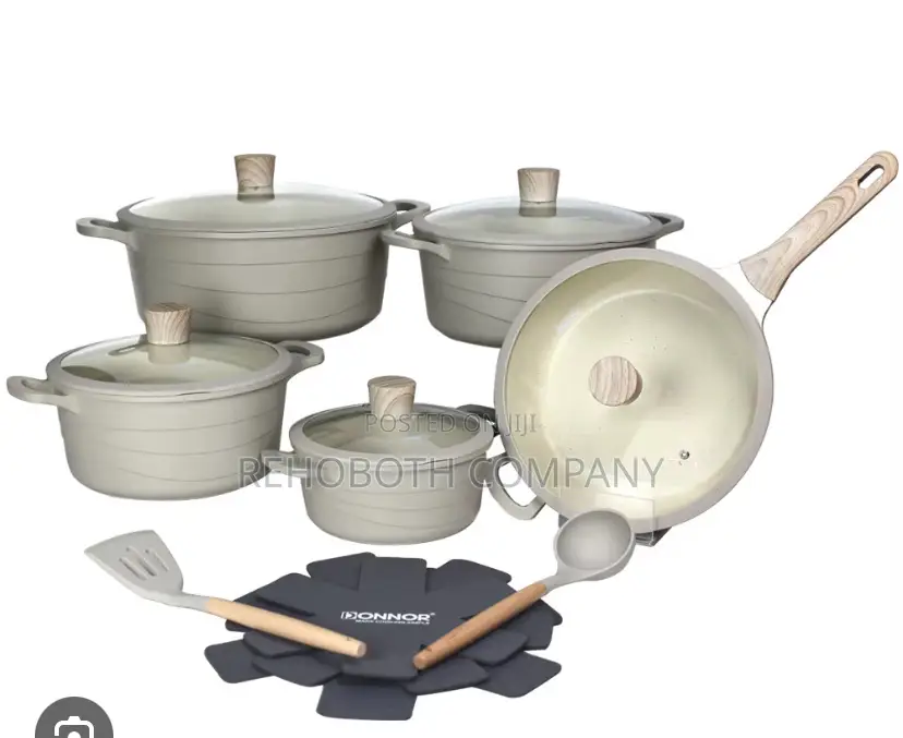 Aero Non- Stick Cookware Set 15 Pieces