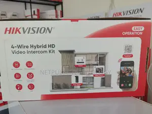 Hikvision 4-Wire Hybrid Video Intercom - Ds-Kis313-P(B)