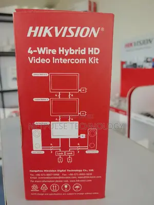 Hikvision 4-Wire Hybrid Video Intercom - Ds-Kis313-P(B)