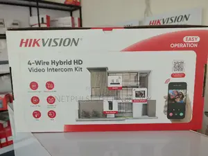 Hikvision 4-Wire Hybrid Video Intercom - Ds-Kis313-P(B)