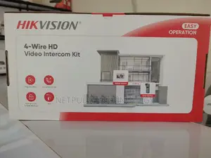 Hikvision 4- Wire Video Intercom Kit - Ds-Kis203t