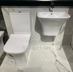 Slim Tank Wc With Basin Complete Set