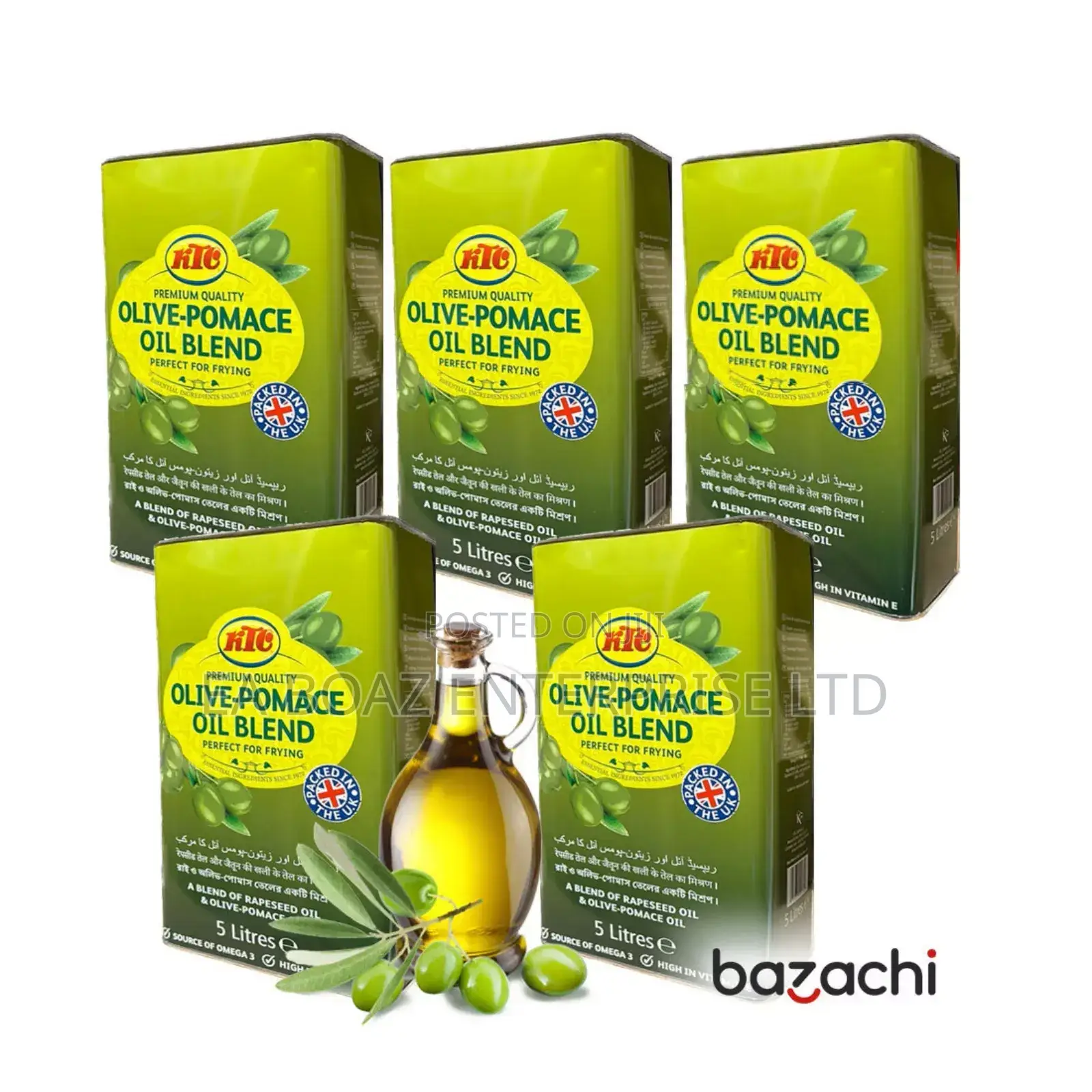KTC Olive Pomace Blend Cooking Oil 5litre