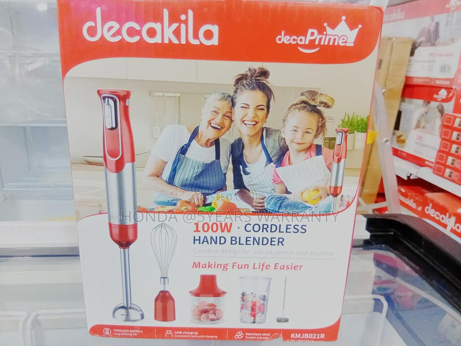 **Decakila 100w Mini Blender for Home Travelp