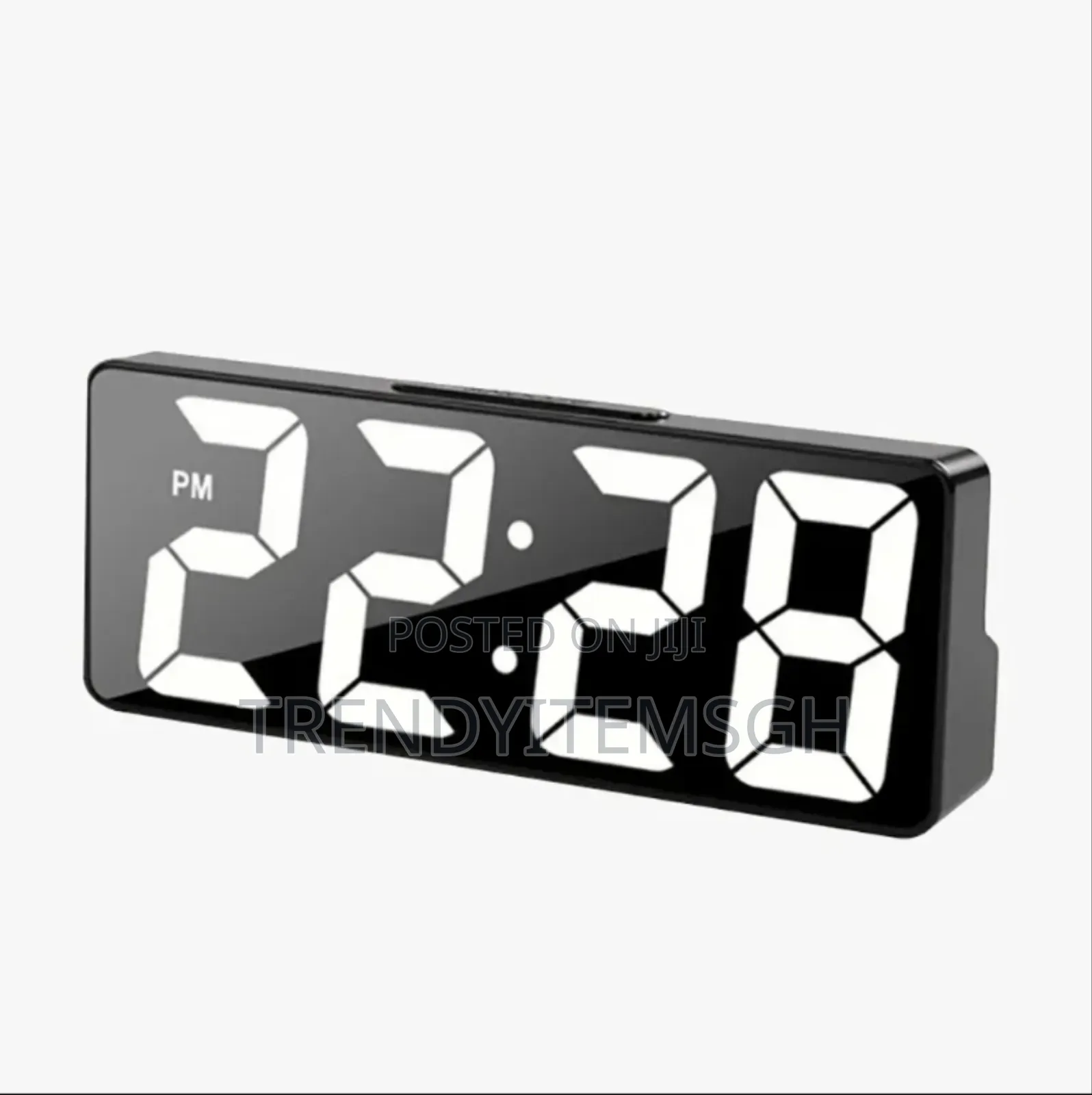 Led Mirror Electriconic Usb Battery Dual Purpose Digital Alarm Clock
