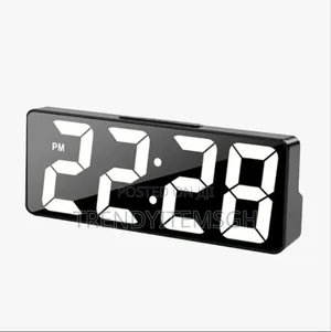 Led Mirror Electriconic Usb Battery Dual Purpose Digital Alarm Clock