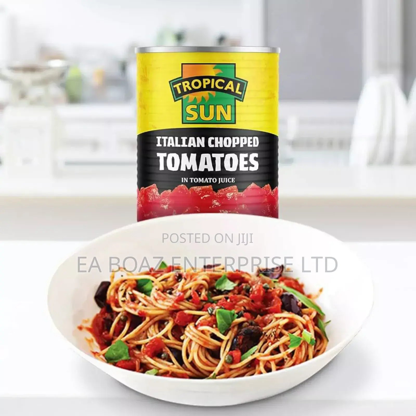 Tropical Sun Chopped Italian Tinned Natural Tomatoes Juice 12pack