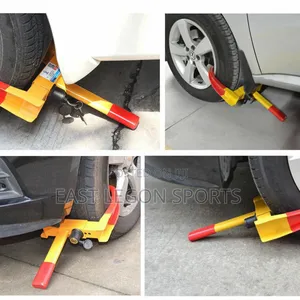 Wheel Clamp Steel Tire Tyre Lock Security Theft