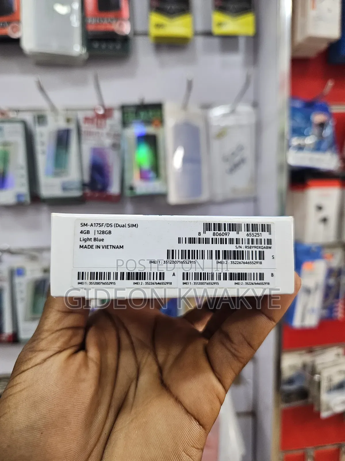 New Samsung Galaxy A17 128 GB Blue