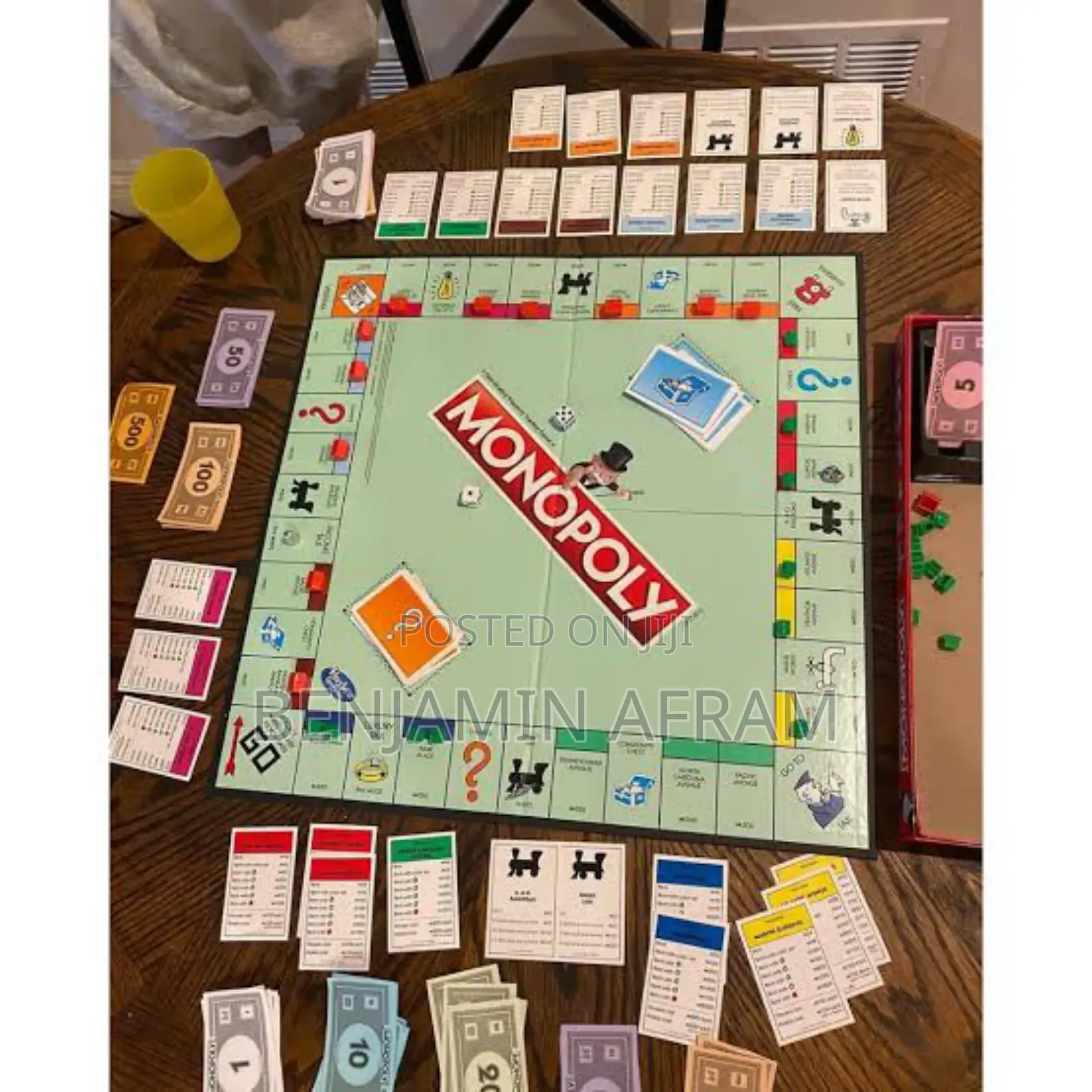 Monopoly Dice Board Game