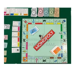 Monopoly Dice Board Game