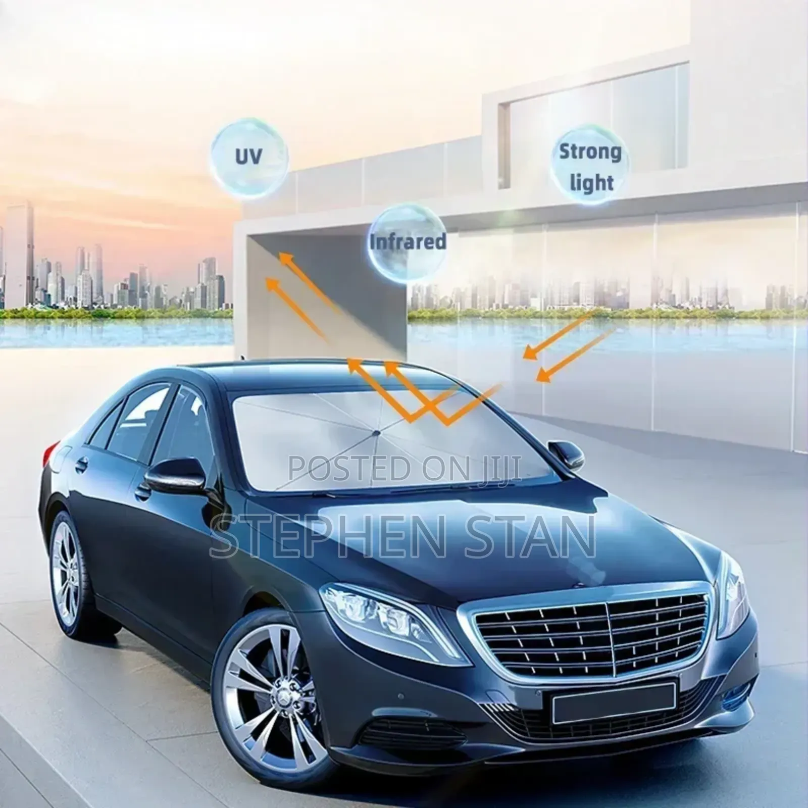 High Quality Foreign Titanium Car Sunshade Protector