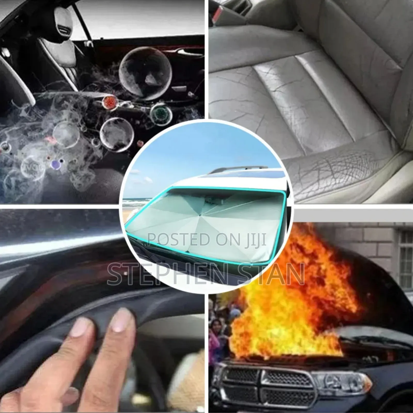 High Quality Foreign Titanium Car Sunshade Protector