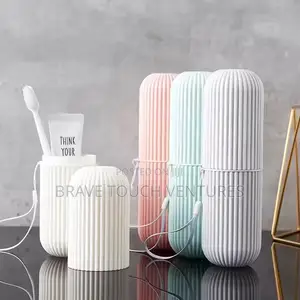 Toothbrush and Paste Cup Storage Holder 2 Pieces