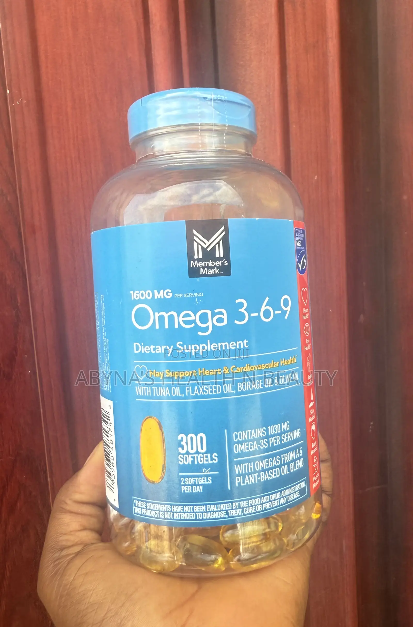 Member’S Mark Omega 3-6-9 1600mg