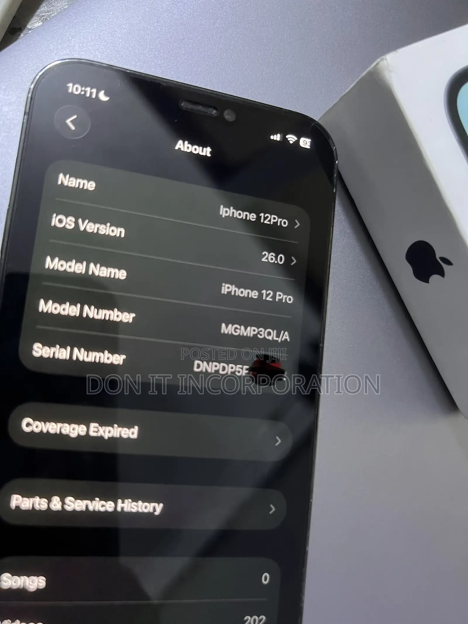 Apple iPhone 12 Pro 256 GB Black