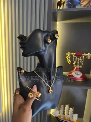 Gold Plated Jewelry Earrings Set