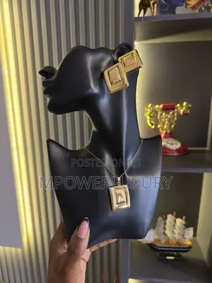 Gold Plated Jewelry Earrings Set