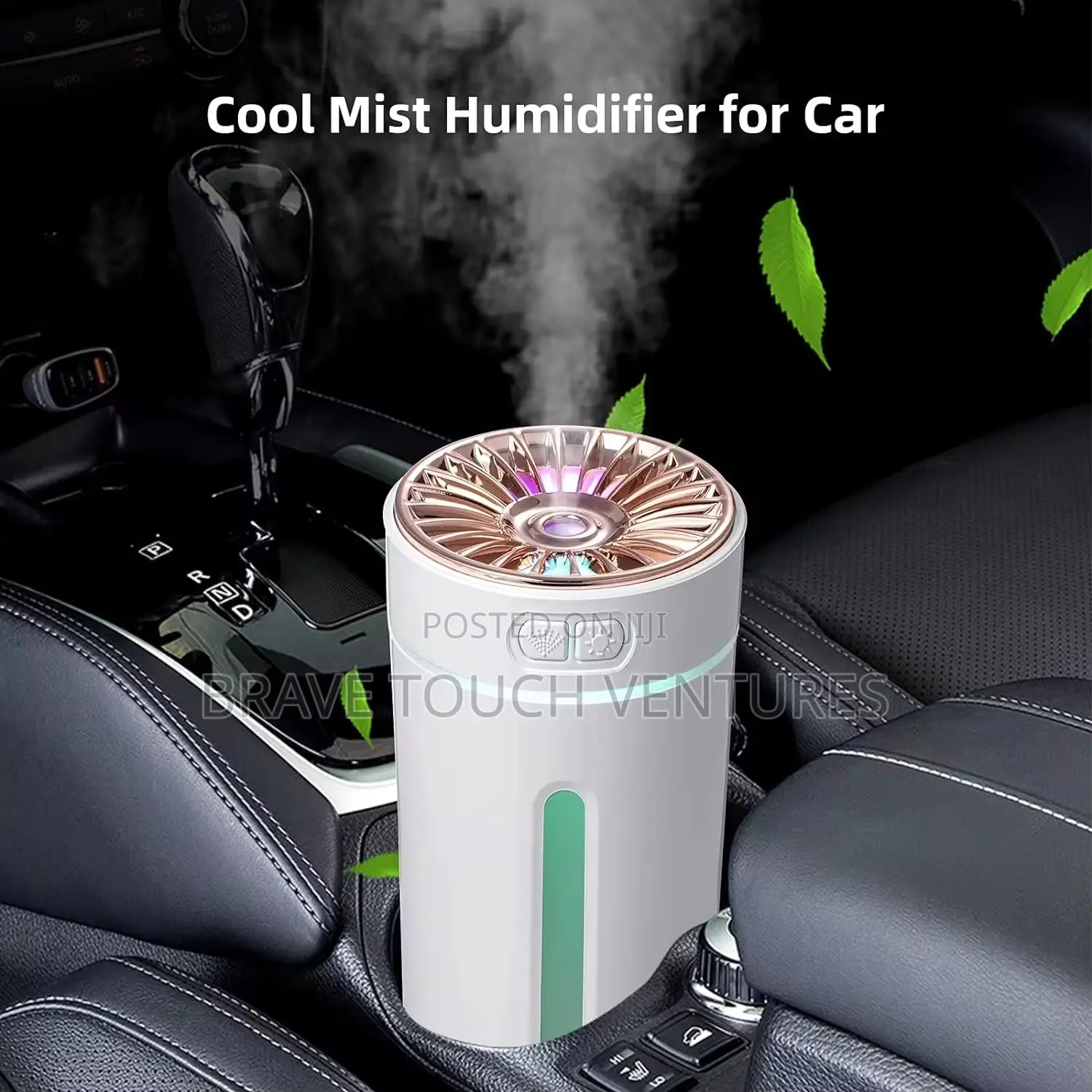 300ml Rechargeable Ultrasonic Humidifier Diffuser Air Freshener Mist