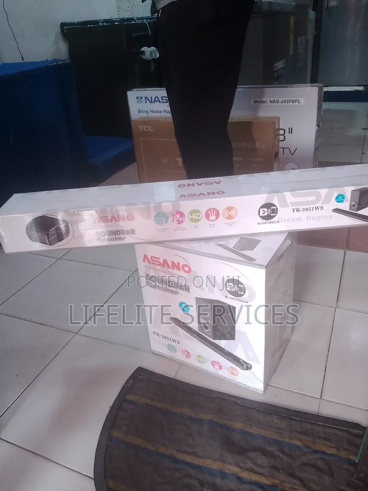 Sound Bar / Asano Tk2051(Withled Light Display)