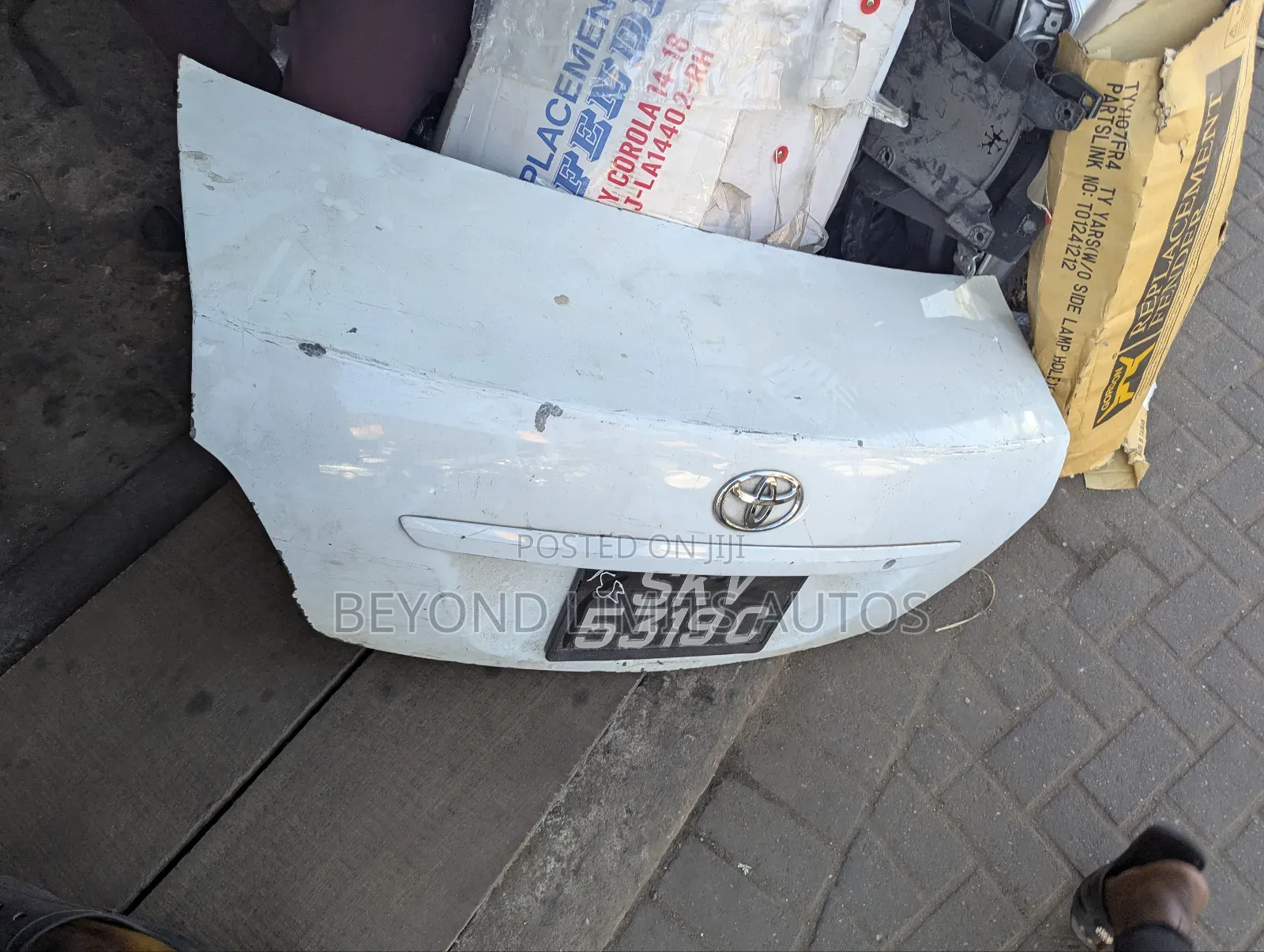 Toyota Yaris or Belta 2007,2008,2009,2010,2011 Boot
