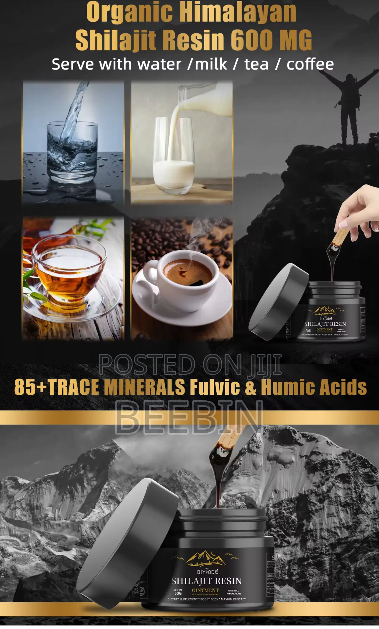 100% Shilajit Resin 50g