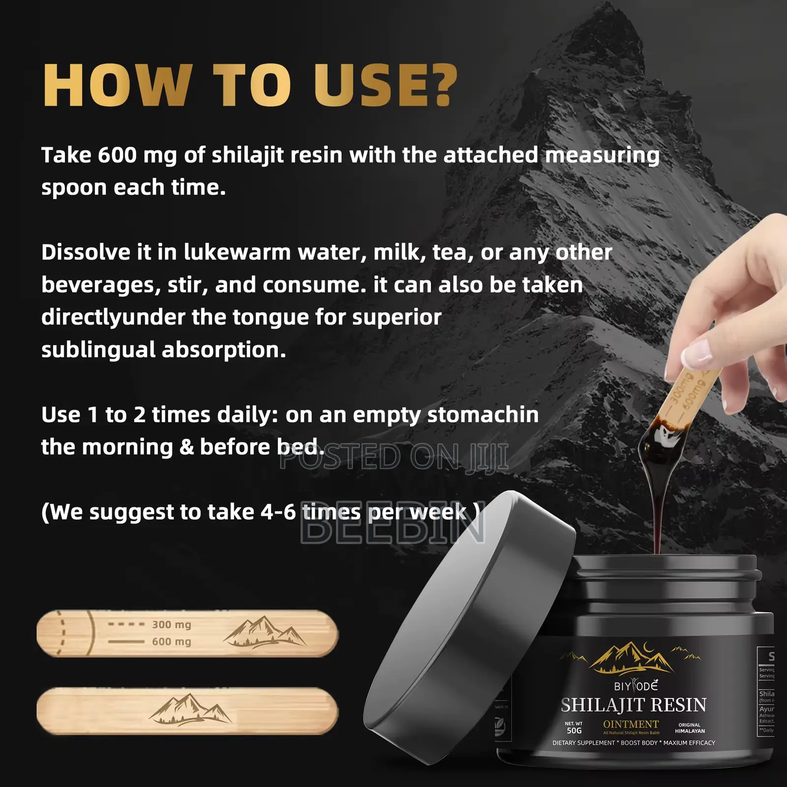 100% Shilajit Resin 50g