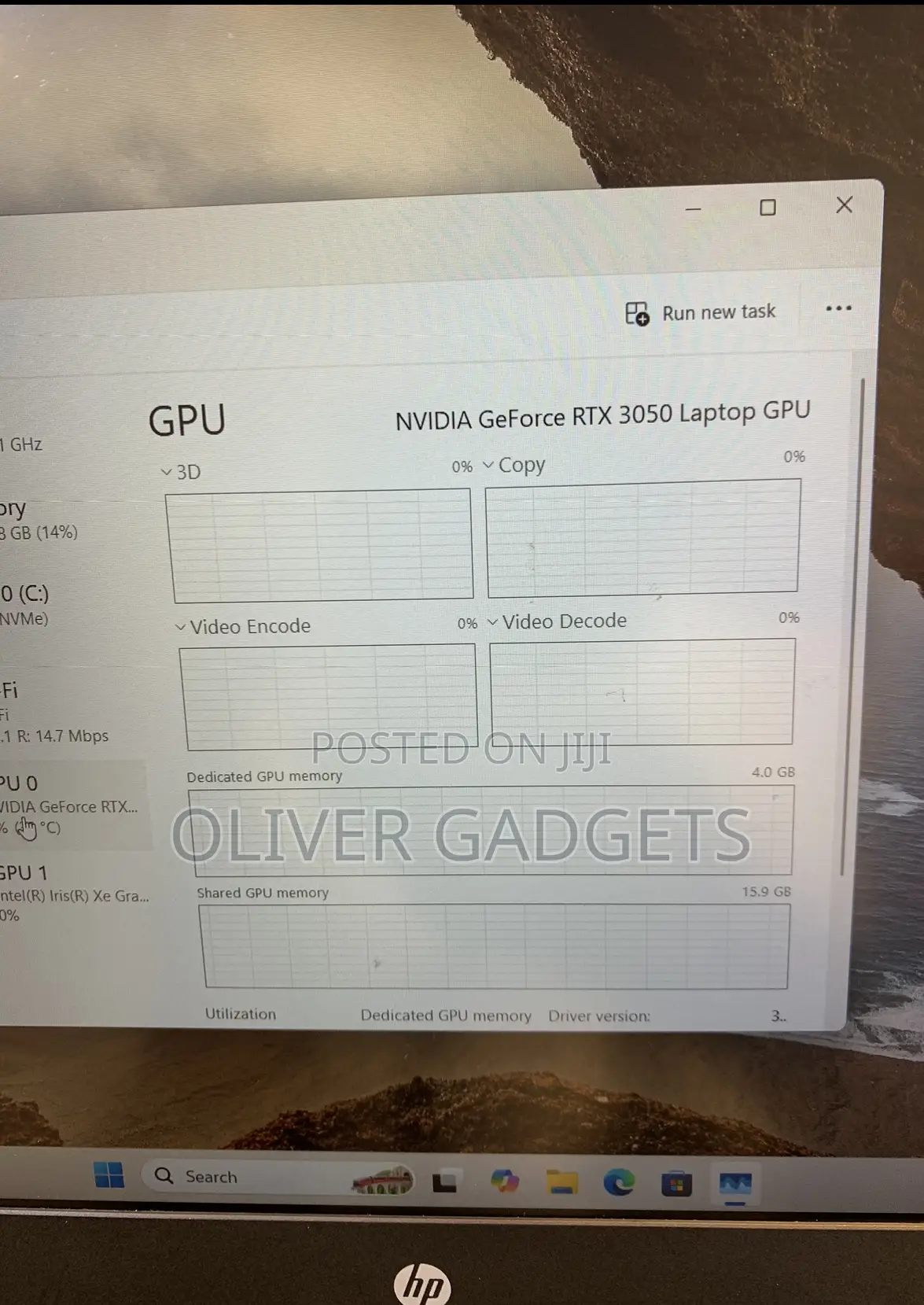 Laptop HP Pavilion Gaming Laptop 15-Dk2xxx 32GB Intel Core I7 SSD 512GB