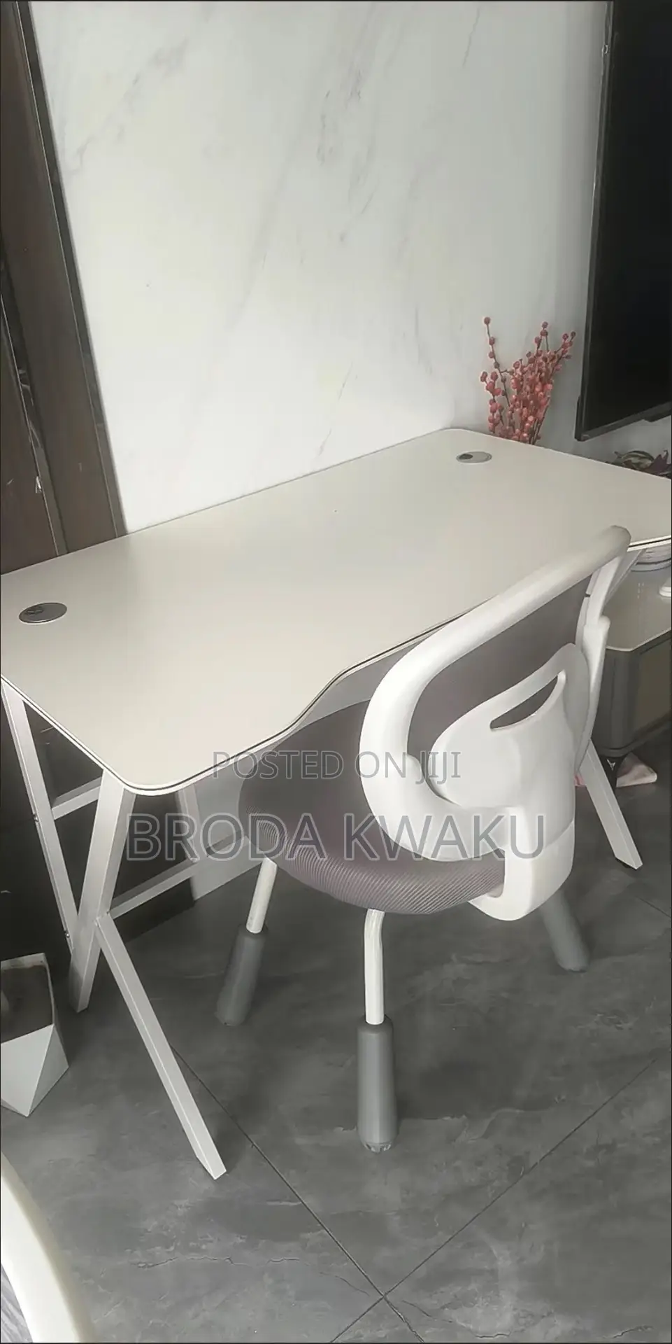 White Gaming Desk