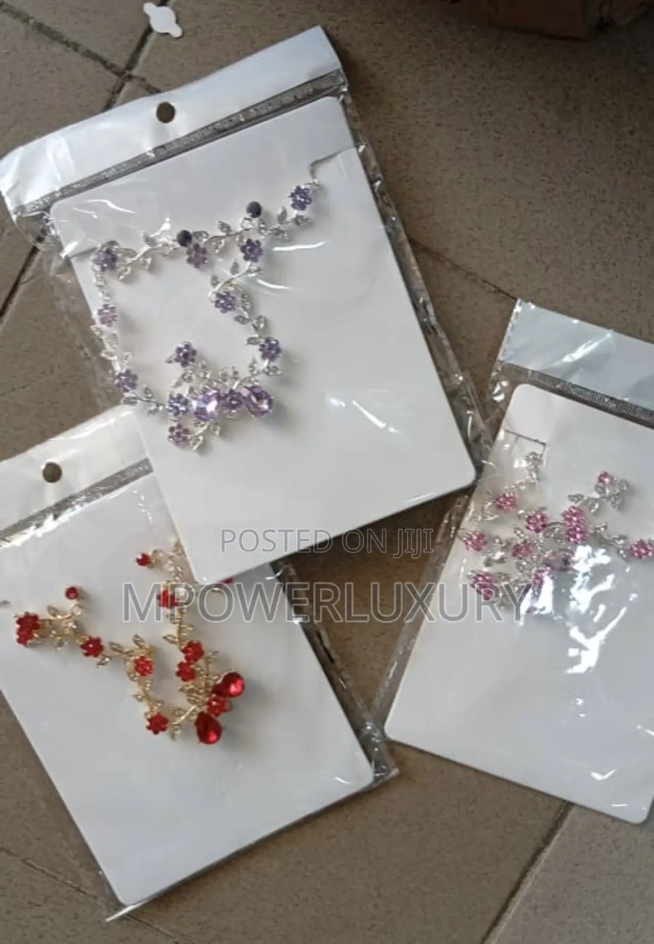 Bridal Jewelry Necklace and Earrings