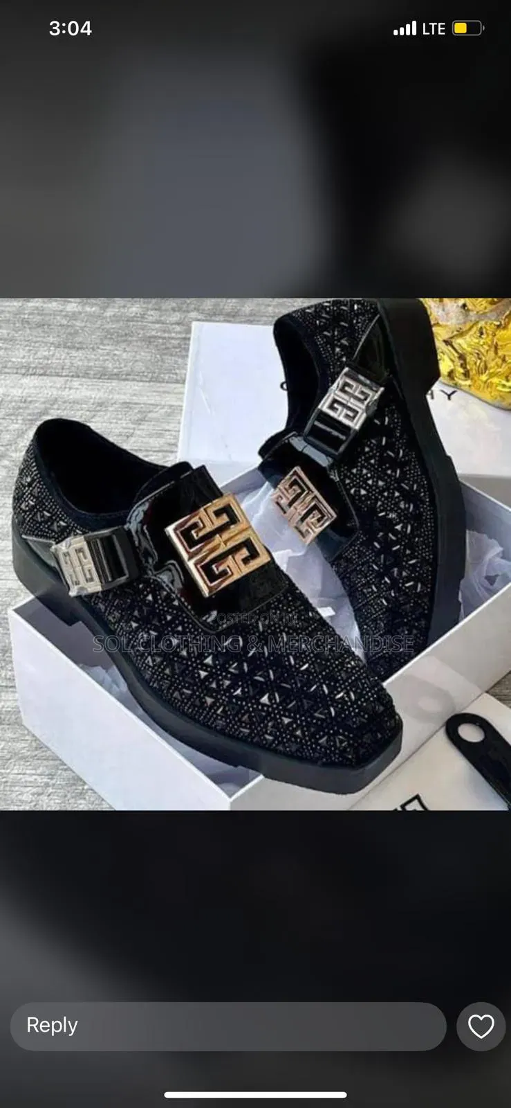 Black Men Shoe