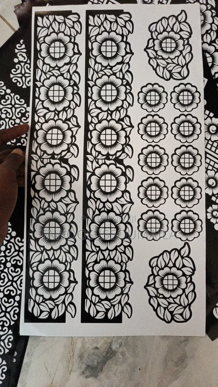 Henna Stickers