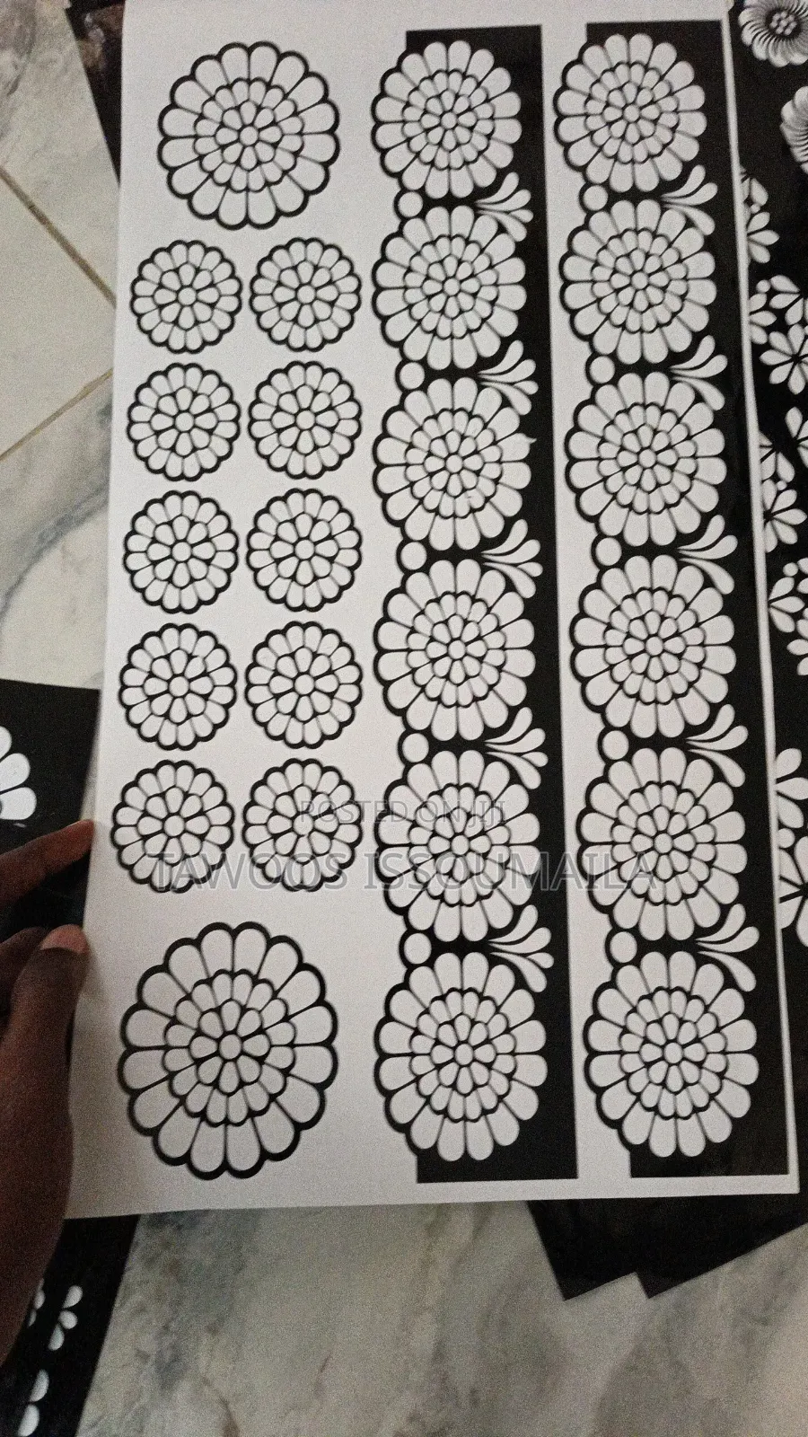 Henna Stickers