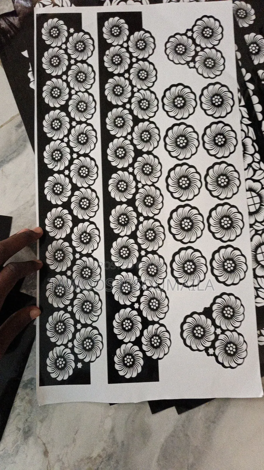 Henna Stickers