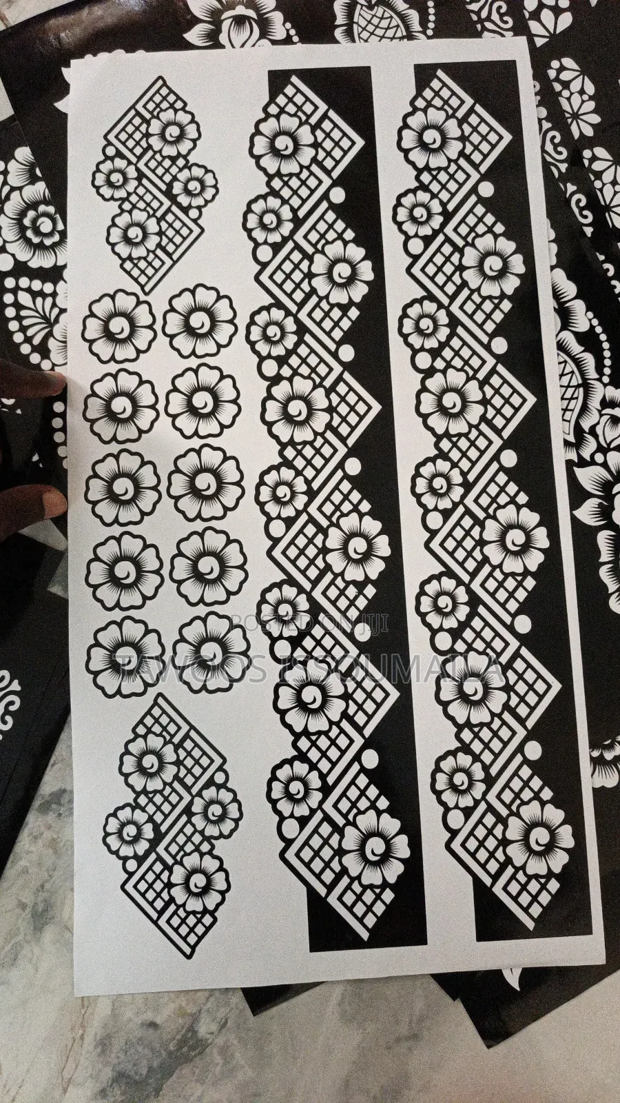 Henna Stickers
