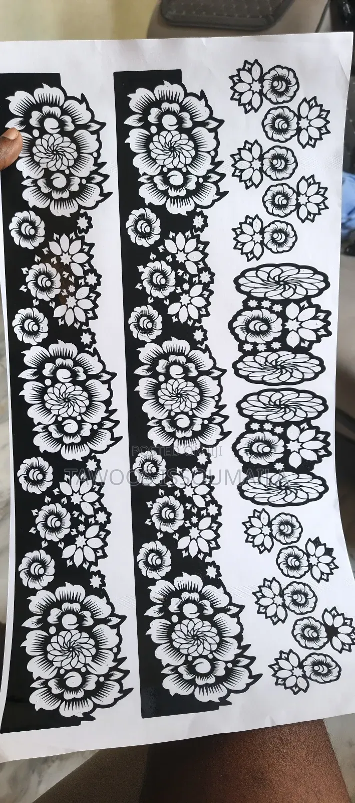 Henna Stickers