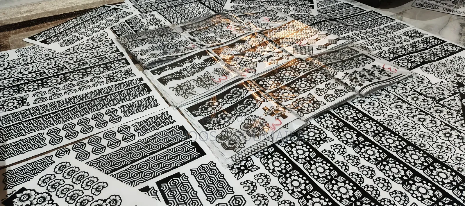 Henna Stickers