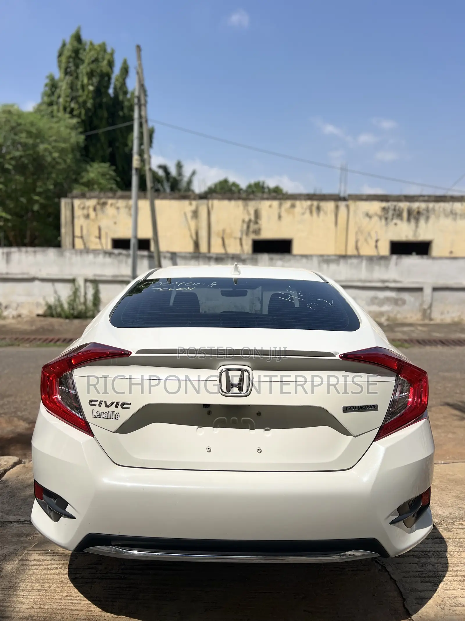 Honda Civic Touring Sedan 2020 White