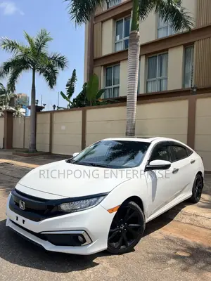 Honda Civic Touring Sedan 2020 White