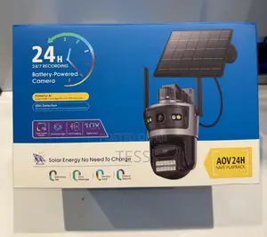 Solar Camera 4g Sim Universal 24/7 Recording 2way Audio Full Color 6mp