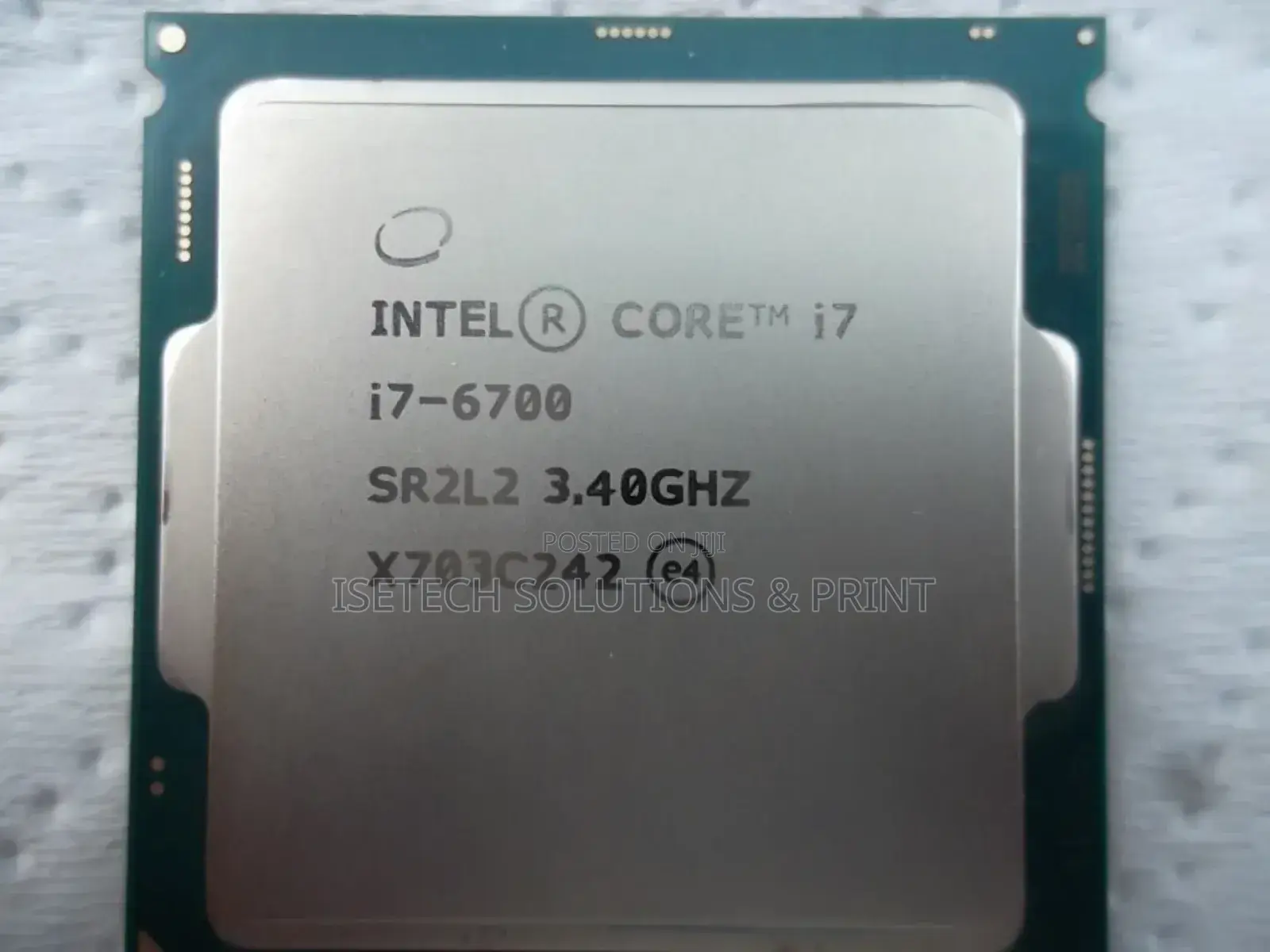 I7 6th Cpu / Processor 4 Cores and 8 Threads