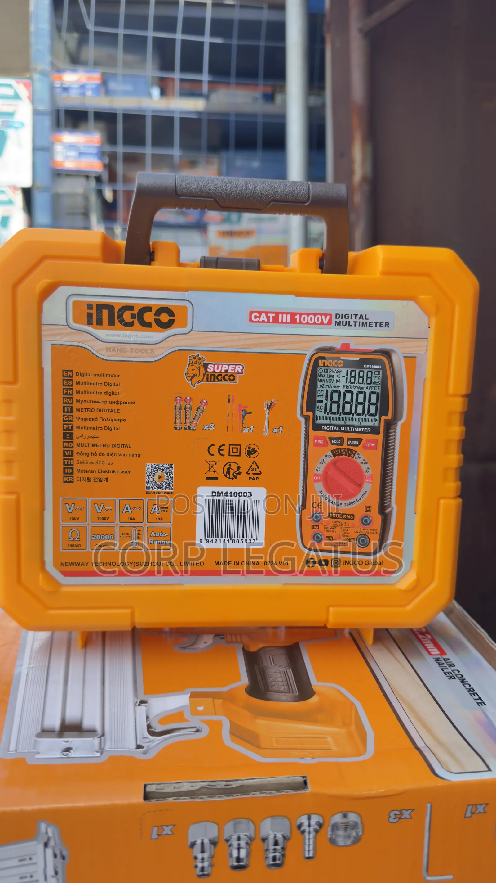 1000v Ingco Digital Multimeter 20000 Counts