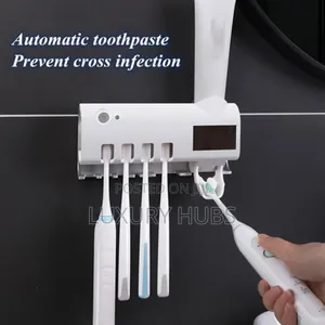 Protective Toothbrush Dispenser Holder