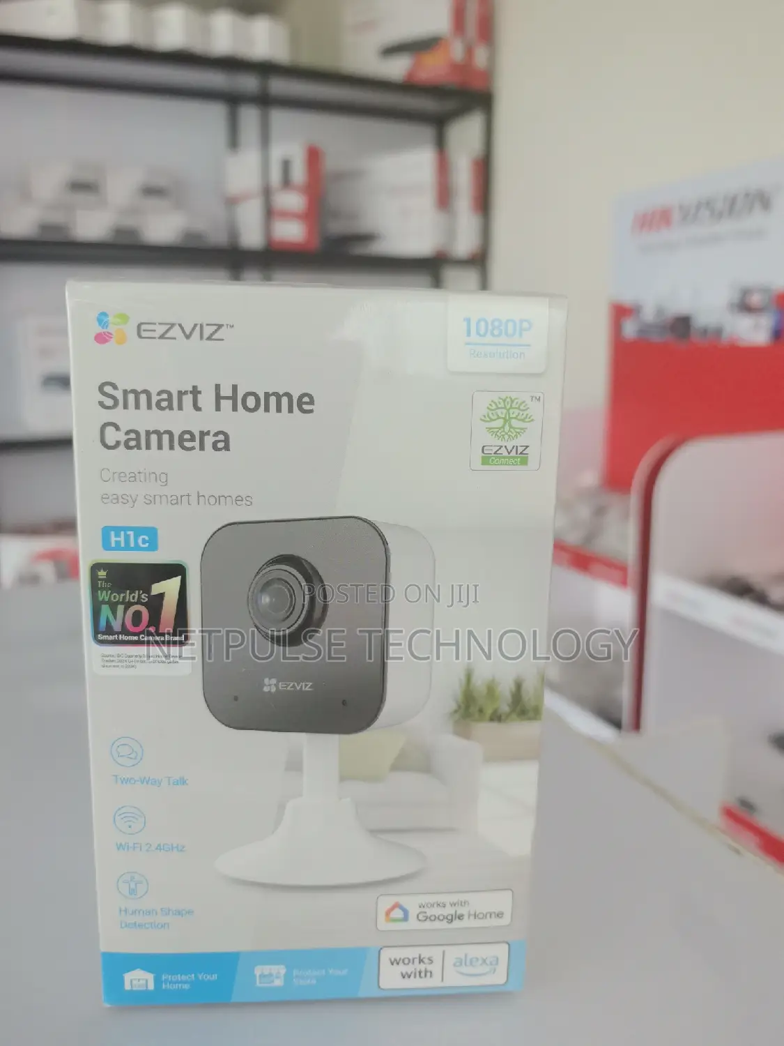 Ezviz Indoor 2.0mp Wifi Camera- Cs-H1c (1080p)