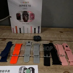 Laxasfit Series 10 Smartwatch With 8 Straps (335469)
