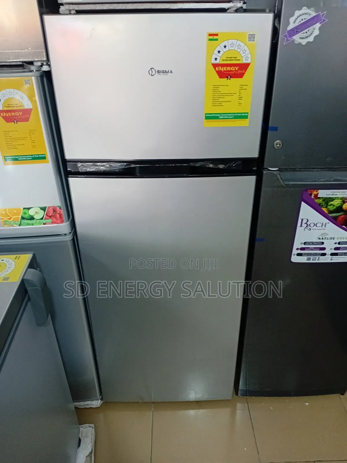 Pure Chill 207l Sigma Refrigerator