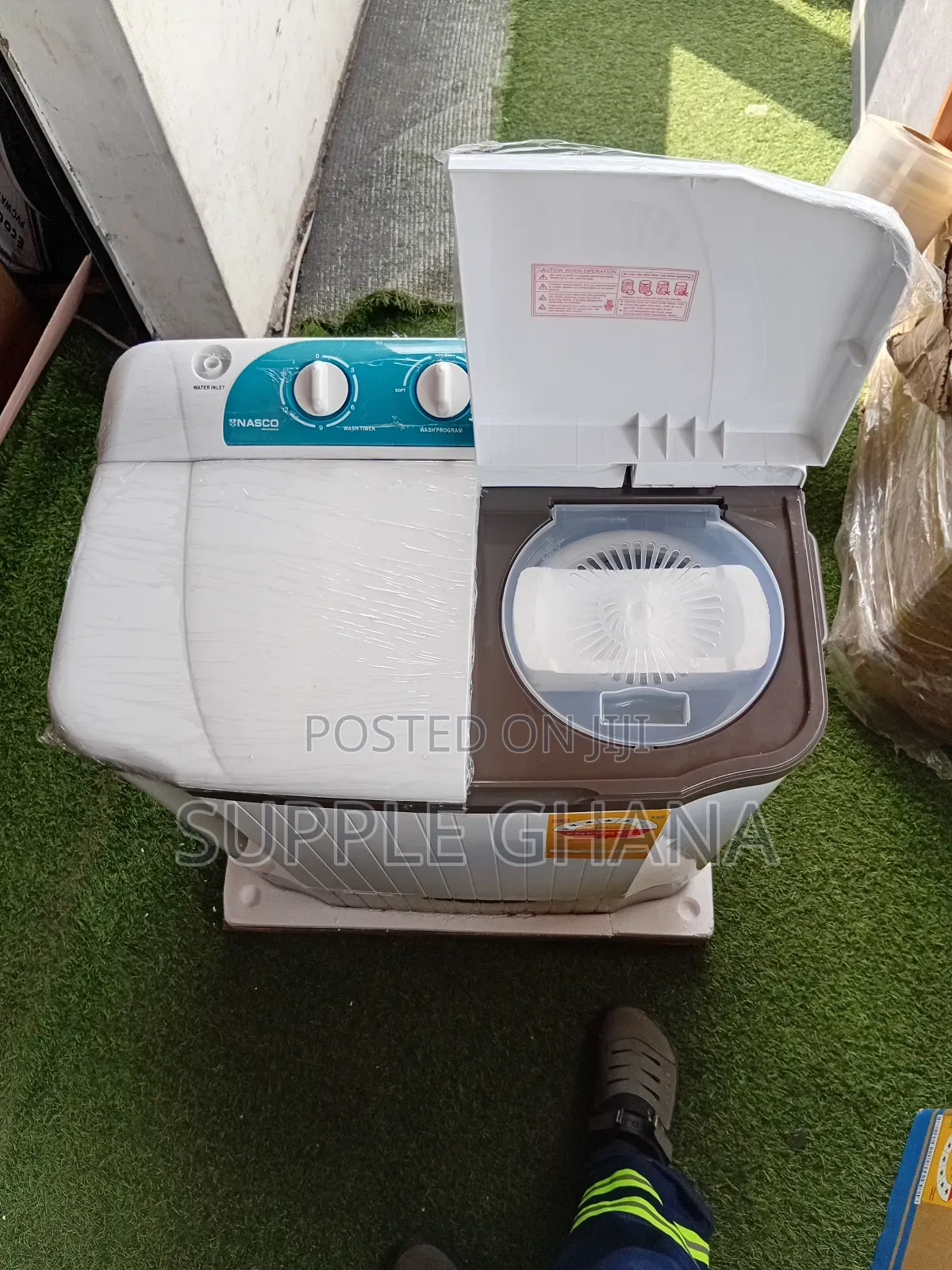 Nasco 5kg Twin Tub Washing Machine – Superior Cleaning Power