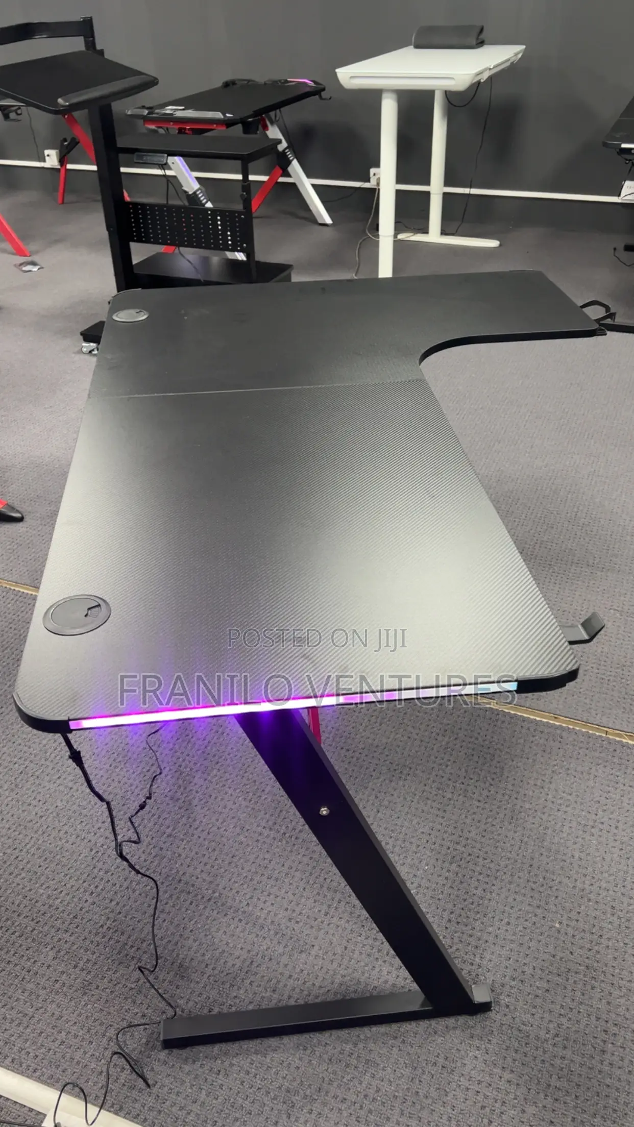 1.6m L-Shaped Gaming/Computer Table