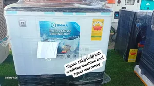 . Sigma Twin Tub Washer – 15kg