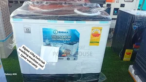 Sigma 15kg Washing Machine – Powerful Motor, Low Noise, Fast Washing